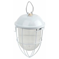 Светильник ЭРА НСП 41-200-003 с решеткой Желудь сталь стекло IP54 E27 макс 200Вт 185х345 белый