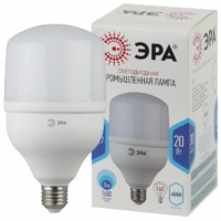 Лампа СДЛ Эра STD LED POWER T80-20W-6500-E27 E27 / Е27 20 Вт колокол холодный дневной свет