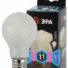 Лампа СДЛ Эра F-LED A60-11W-840-E27 frost Е27 / E27 11Вт филамент груша матовая нейтральный белый свет