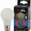 Лампа СДЛ Эра F-LED A60-15W-840-E27 frost Е27 / Е27 15Вт филамент груша матовая нейтральный белый свет