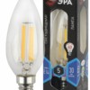 Лампа СДЛ Эра F-LED B35-5W-840-E14 Е14 / Е14 5Вт филамент свеча нейтральный белый свет