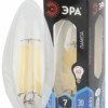 Лампа СДЛ Эра F-LED B35-7W-840-E14 Е14 / Е14 7Вт филамент свеча нейтральный белый свет