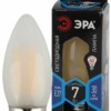 Лампа СДЛ Эра F-LED B35-7W-840-E27 frost Е27 / Е27 7Вт филамент свеча матовая нейтральный свет