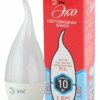 Лампа СДЛ ЭРА RED LINE ECO LED BXS-10Вт-840-E14 E14 10Вт свеча на ветру нейтральный белый свет