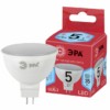 Лампа СДЛ ЭРА RED LINE ECO LED MR16-5Вт-840-GU5.3 GU5.3 5Вт софит нейтральный белый свет