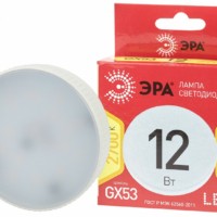 Лампа СДЛ RED LINE LED GX-12Вт-827-GX53 R GX53 12Вт таблетка теплый белый свет