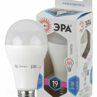 Лампа СДЛ ЭРА STD LED A65-19Вт-840-E27 E27 19Вт груша нейтральный белый свет
