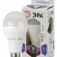 Лампа СДЛ ЭРА STD LED A65-19Вт-860-E27 E27 19Вт груша холодный дневной свет