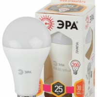 Лампа СДЛ ЭРА STD LED A65-25Вт-827-E27 E27 25Вт груша теплый белый свет