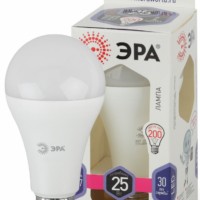 Лампа СДЛ ЭРА STD LED A65-25Вт-860-E27 E27 25Вт груша холодный дневной свет