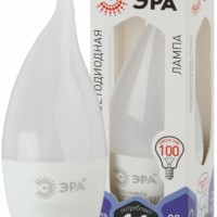 Лампа СДЛ ЭРА STD LED BXS-11Вт-860-E14 E14 11Вт свеча на ветру холодный дневной свет