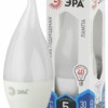 Лампа СДЛ ЭРА STD LED BXS-5Вт-840-E14 E14 5Вт свеча на ветру нейтральный белый свет