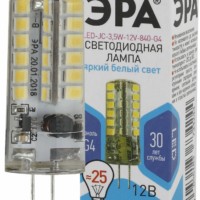 Лампа СДЛ ЭРА STD LED JC-3.5Вт-12V-840-G4 G4 3,5Вт капсула нейтральный белый свет