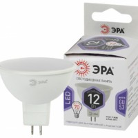 Лампа СДЛ ЭРА STD LED MR16-12Вт-860-GU5.3 GU5.3 12Вт софит холодный дневной свет