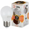 Лампа СДЛ ЭРА STD LED P45-7Вт-827-E27 E27 7Вт шар теплый белый свет