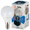Лампа СДЛ ЭРА STD LED P45-7Вт-840-E14 E14 7Вт шар нейтральный белый свет