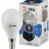 Лампа СДЛ ЭРА STD LED P45-9Вт-840-E14 E14 9Вт шар нейтральный белый свет