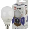 Лампа СДЛ ЭРА STD LED P45-9Вт-860-E14 E14 9Вт шар холодный дневной свет