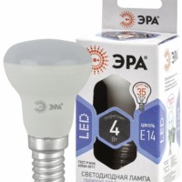 Лампа СДЛ ЭРА STD LED R39-4Вт-860-E14 E14 4Вт рефлектор холодный дневной свет
