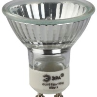 Лампочка галогенная ЭРА GU10-JCDR (MR16)-35W-230V GU10 35 Вт софит теплый белый свет