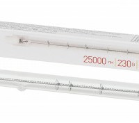Лампочка галогенная ЭРА J254-1500W-R7s-230V R7s 1500Вт трубка теплый белый свет