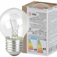 ЭРА ДШ (P45) шар 40Вт 230В Е27 в гофре