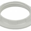 Кольцо для патрона E27 пластиковый белое Эра