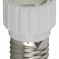 ЭРА Переходник E27-GU10, белый