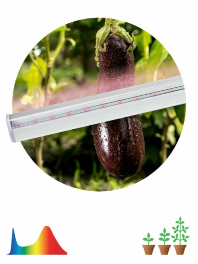 Светильник светодиодный фито линейный ЭРА LLED-05-T5-FITO-9W-W полного спектра 9 Вт