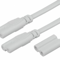 Набор коннекторов для светильников ЭРА LLED-А-CONNECTOR KIT-W разъем C7 длина 10см