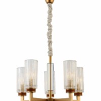 Люстра Rivoli Anke 2057-305 5 * Е14 40 Вт хрусталь классика