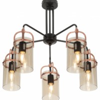Люстра Rivoli Annegret 4082-305 5 * Е27 40 Вт дизайн