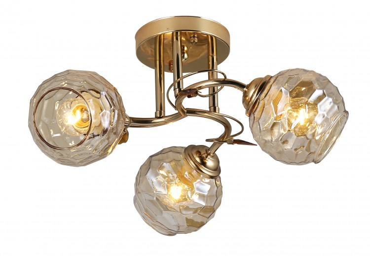 Люстра Rivoli Ashley 9098-303 3 * Е14 60 Вт модерн