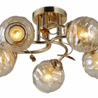 Люстра Rivoli Ashley 9098-305 5 * Е14 60 Вт модерн