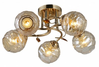 Люстра Rivoli Ashley 9098-305 5 * Е14 60 Вт модерн