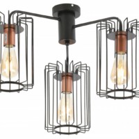 Люстра Rivoli Elke 5077-303 3 * Е27 40 Вт лофт – кантри