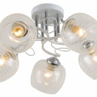 Люстра Rivoli Estefany 9131-305 5 х Е27 40 Вт модерн