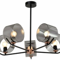 Люстра Rivoli Eurydice 3133-305 5 х Е14 40 Вт модерн