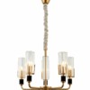 Люстра Rivoli Gunda 2009-205 5 * Е14 40 Вт хрусталь классика