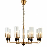 Люстра Rivoli Gunda 2009-208 8 * Е14 40 Вт хрусталь классика