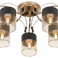 Люстра Rivoli Hulda 9068-305 5 х E27 60 Вт модерн