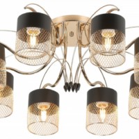 Люстра Rivoli Hulda 9068-308 8 х E27 60 Вт модерн