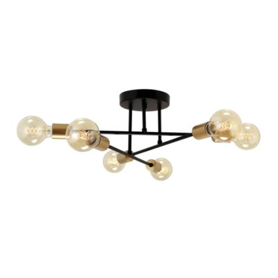 Люстра Rivoli Kerstin 5078-306 6 х Е27 40 Вт лофт – кантри