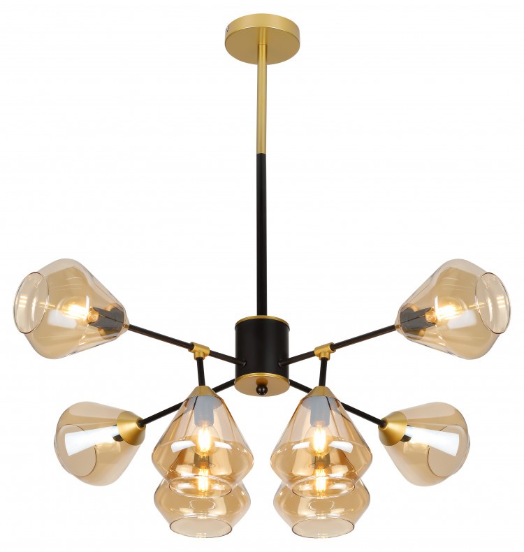 Люстра Rivoli Kornella 4092-308 8 * Е27 14 Вт дизайн