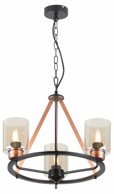 Люстра Rivoli Lilo 2139-203 3 * Е27 40 Вт классика