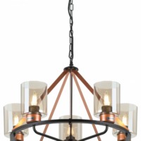 Люстра Rivoli Lilo 2139-205 5 * Е27 40 Вт классика