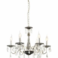Люстра Rivoli Margareta 1022-206 6 х Е14 40 Вт хрусталь классика