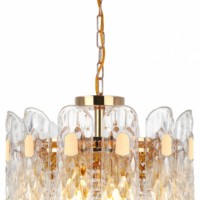 Люстра Rivoli Margrit 1079-205 5 х Е14 40 Вт хрусталь классика