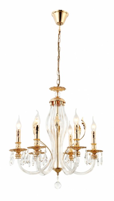 Люстра Rivoli Melanie 1020-206 6 х Е14 40 Вт хрусталь классика