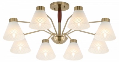 Люстра Rivoli Meta 2058-308 8 х Е27 40 Вт классика